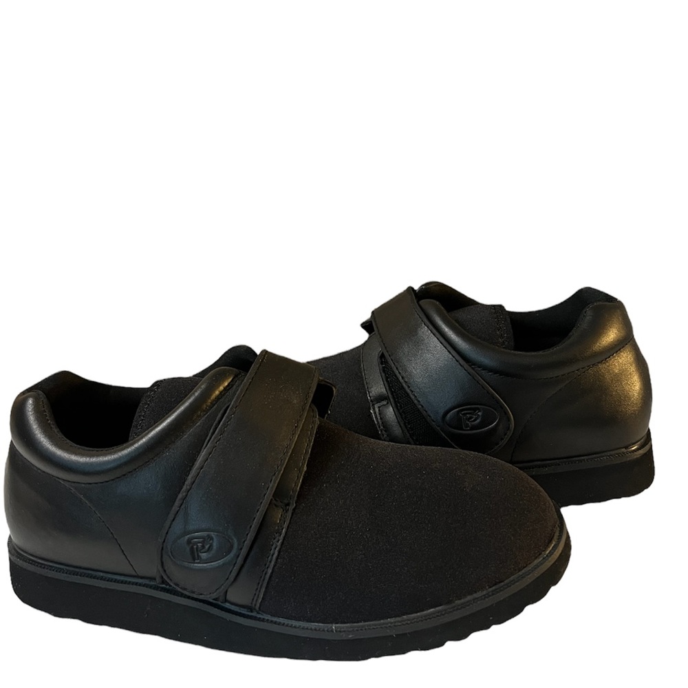 Propet Men's MPED3 Pedwalker 3 Oxford Black Size 8 - LIKE NEW!